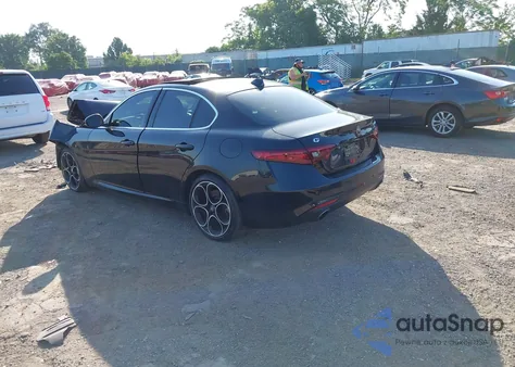 2019 Alfa Romeo Giulia Ti from USA, damaged, VIN ZARFANBN0K7603561